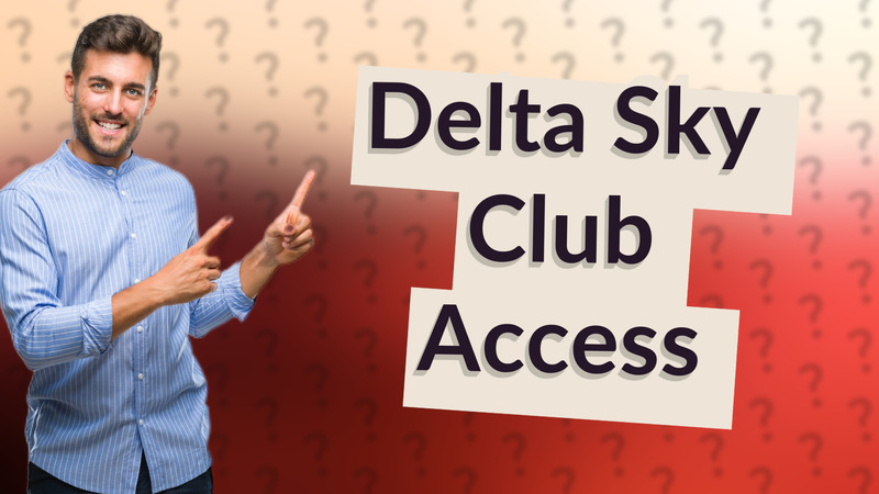 Delta Sky Club Access