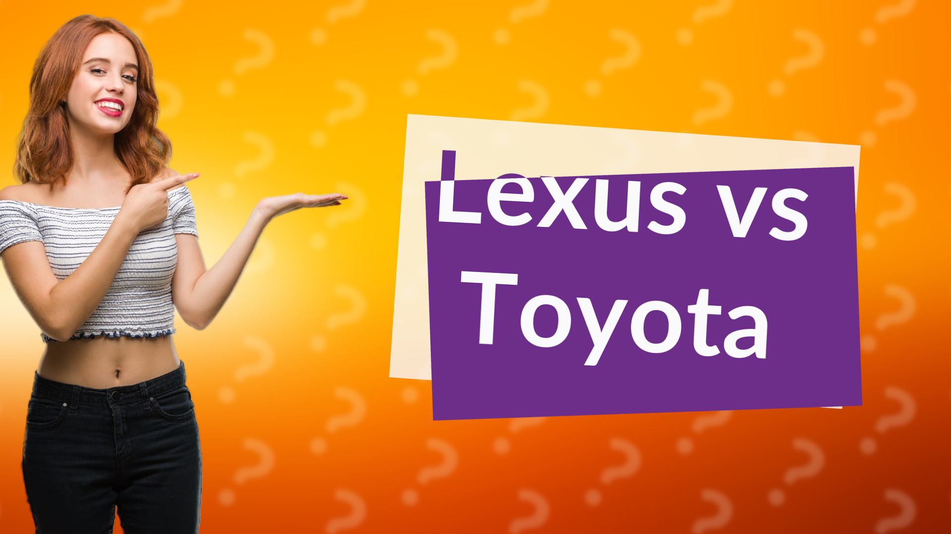 Lexus vs Toyota