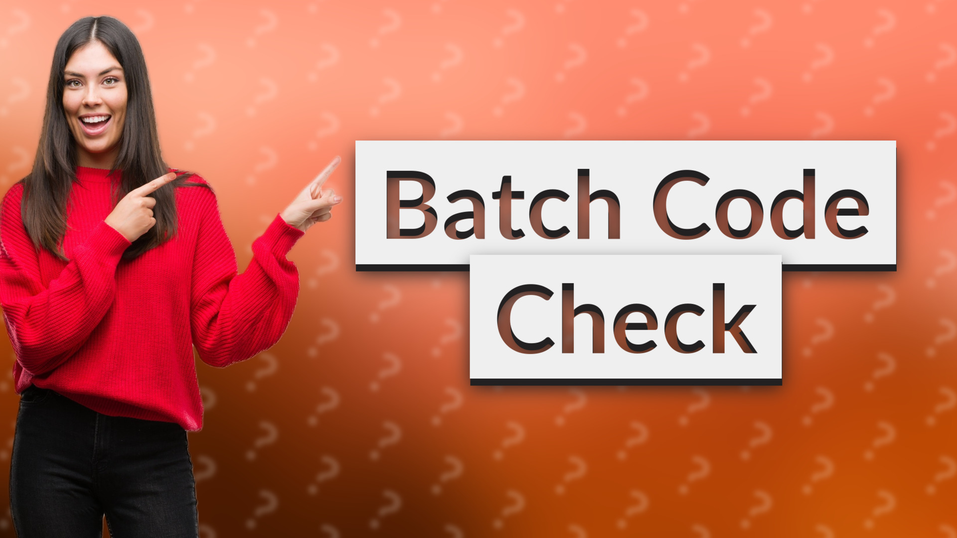 Batch Code Check
