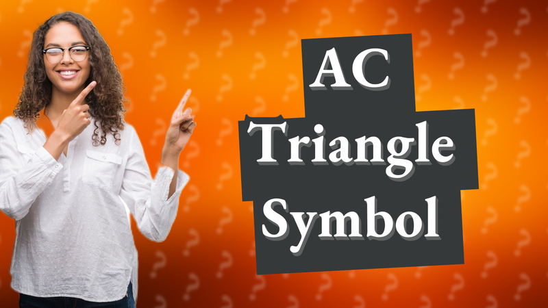 AC Triangle Symbol