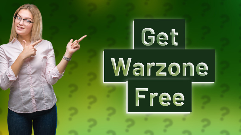 Get Warzone Free