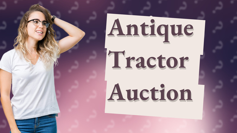 Antique Tractor Auction