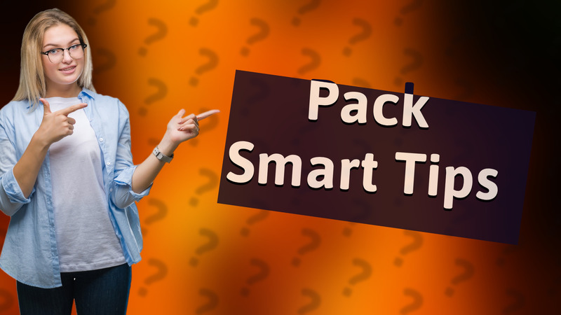 Pack Smart Tips