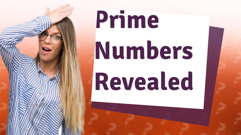 Prime Numbers Revealed