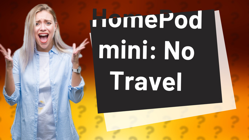 HomePod mini: No Travel