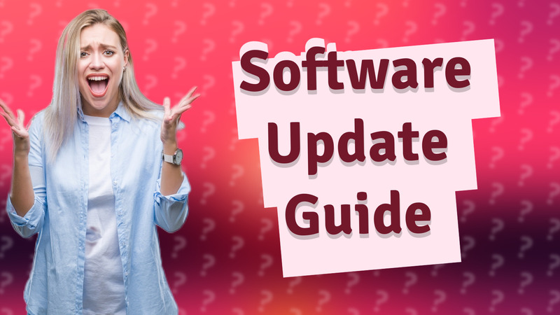 Software Update Guide