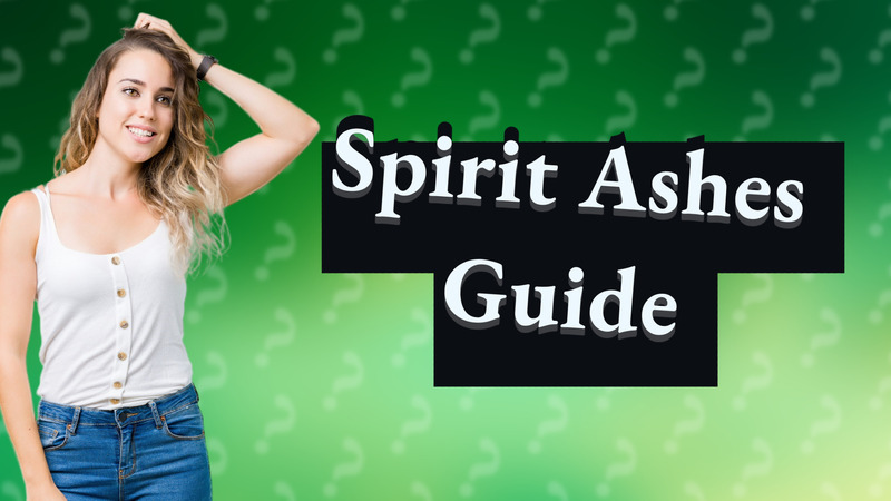 Spirit Ashes Guide