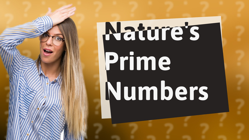Nature's Prime Numbers