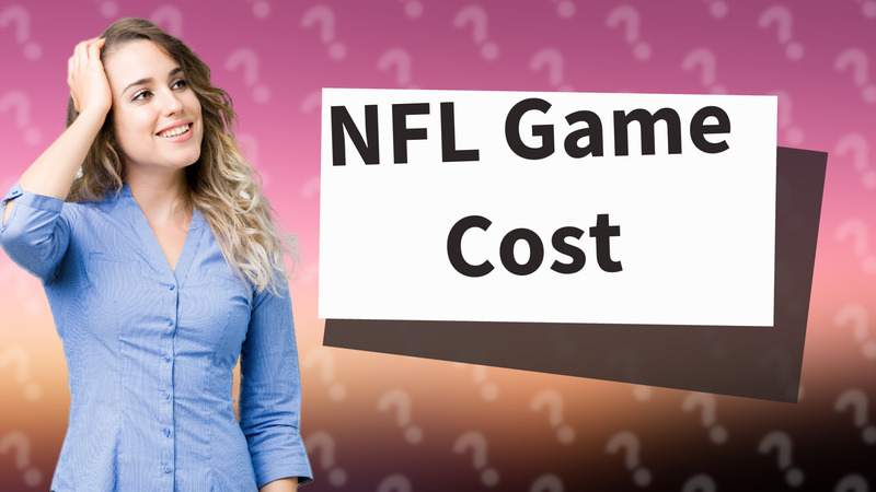 NFL Game Cost
