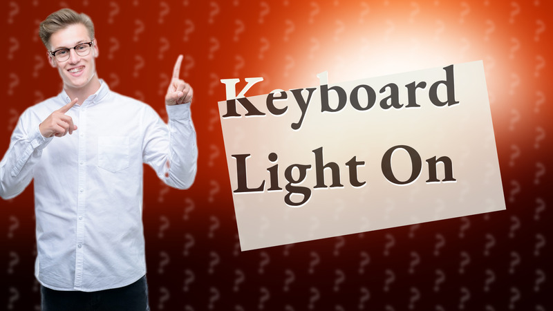 Keyboard Light On