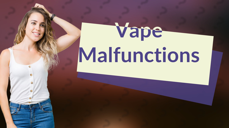 Vape Malfunctions