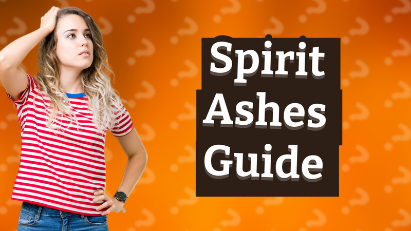 Spirit Ashes Guide