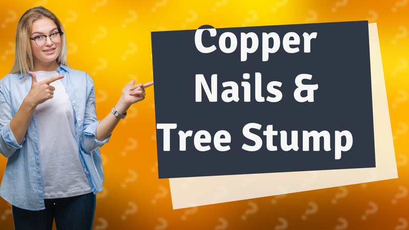 Copper Nails & Tree Stump