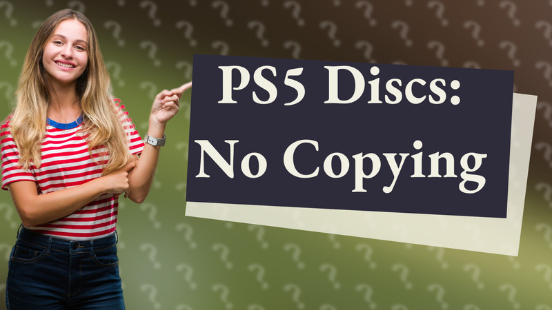 PS5 Discs: No Copying