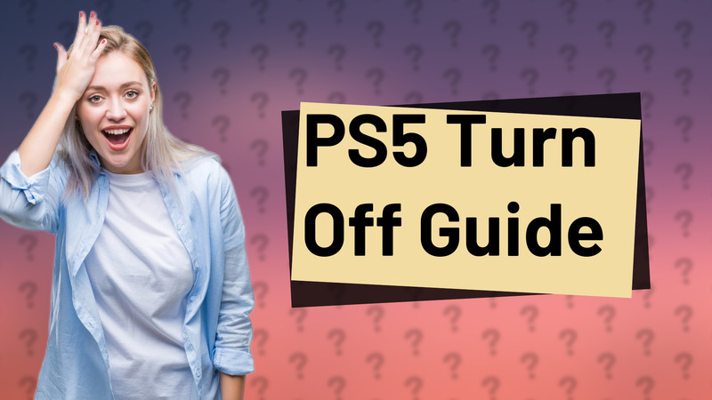 PS5 Turn Off Guide