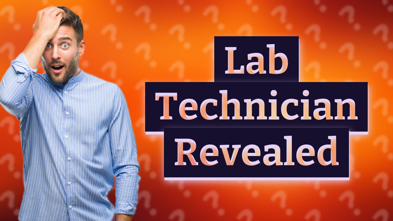 Lab Technician Revealed