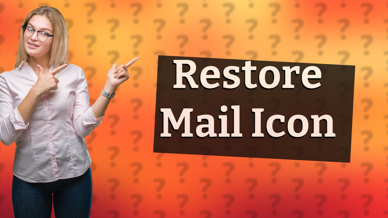 Restore Mail Icon