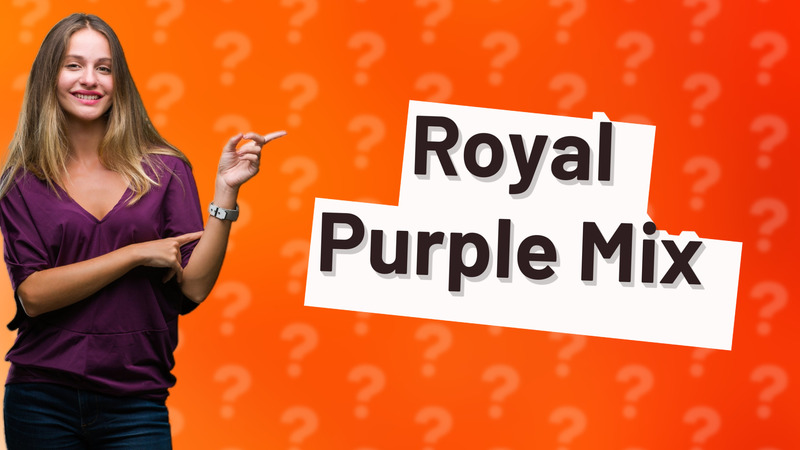 Royal Purple Mix