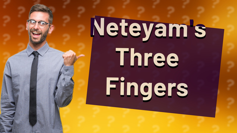 Neteyam's Three Fingers