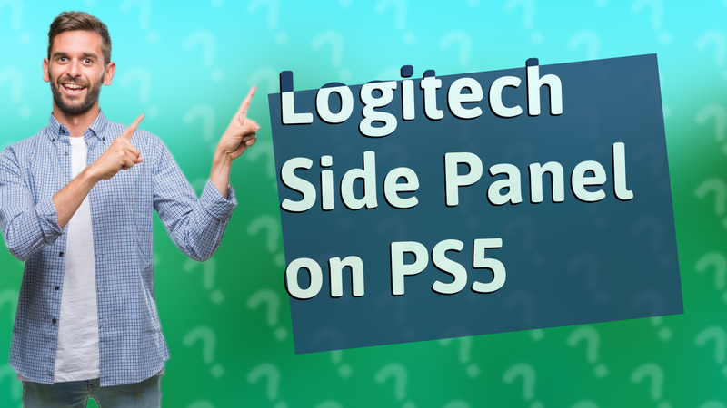 Logitech Side Panel on PS5