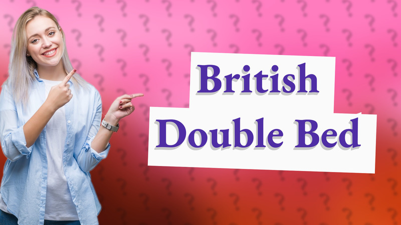 British Double Bed