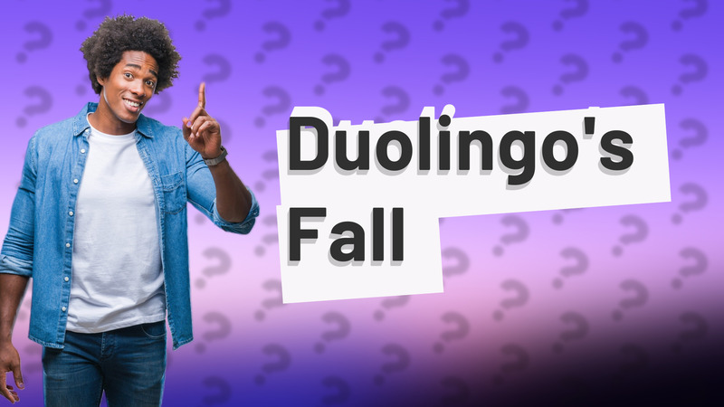 Duolingo's Fall