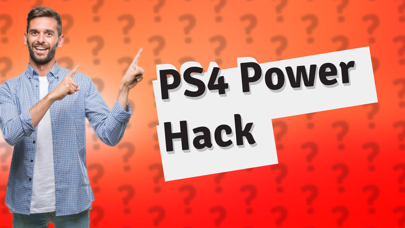 PS4 Power Hack
