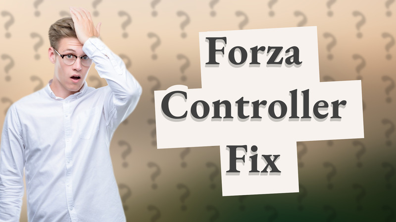 Forza Controller Fix
