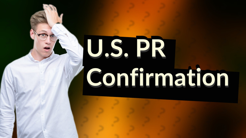 U.S. PR Confirmation