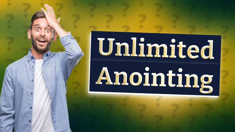 Unlimited Anointing