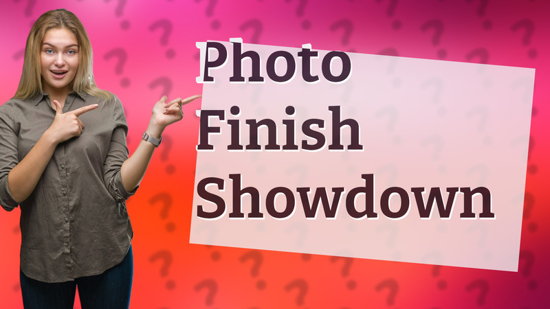 Photo Finish Showdown