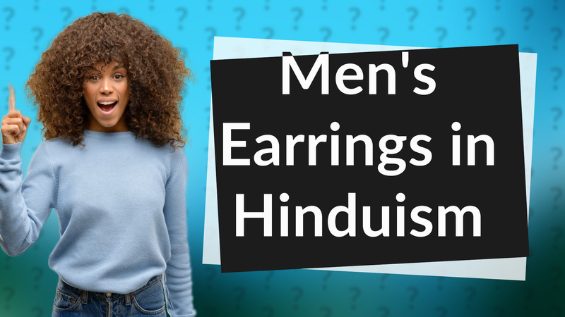 Men's Earrings in Hinduism