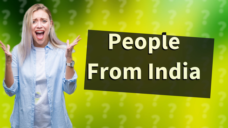 People From India