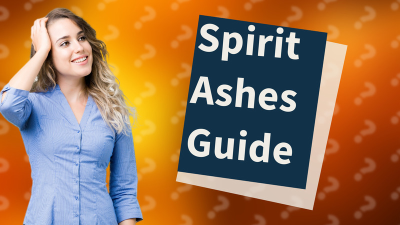 Spirit Ashes Guide