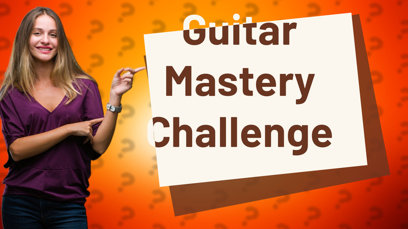 Guitar Mastery Challenge