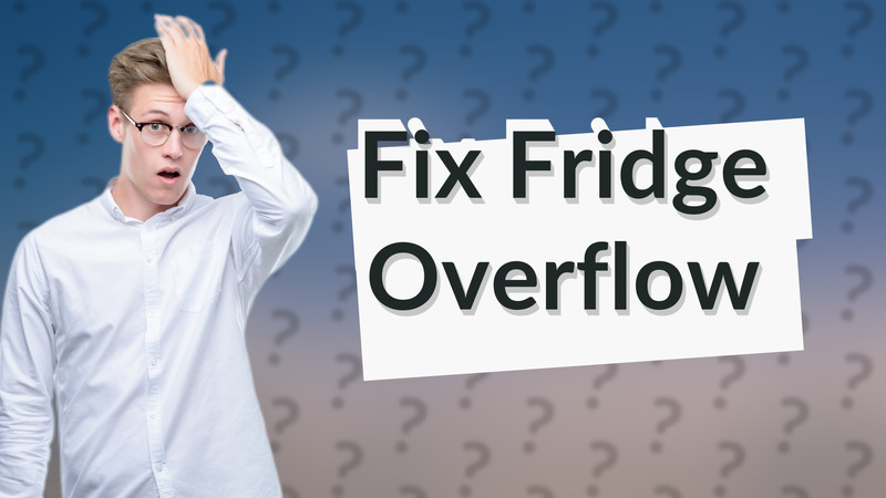 Fix Fridge Overflow