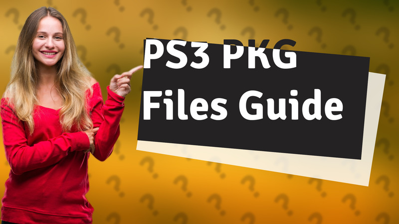 PS3 PKG Files Guide