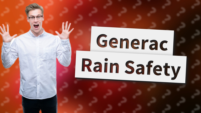 Generac Rain Safety