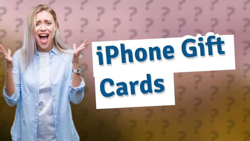 iPhone Gift Cards