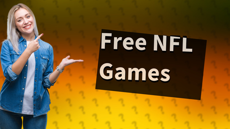 Free NFL Games