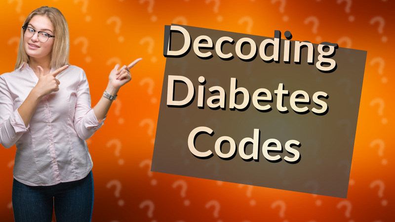 Decoding Diabetes Codes