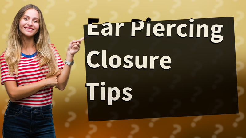 Ear Piercing Closure Tips