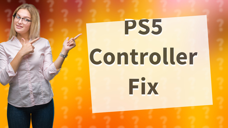 PS5 Controller Fix