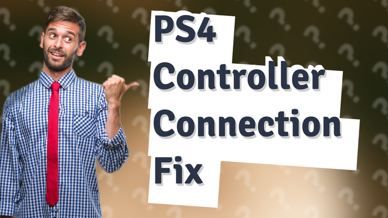 PS4 Controller Connection Fix