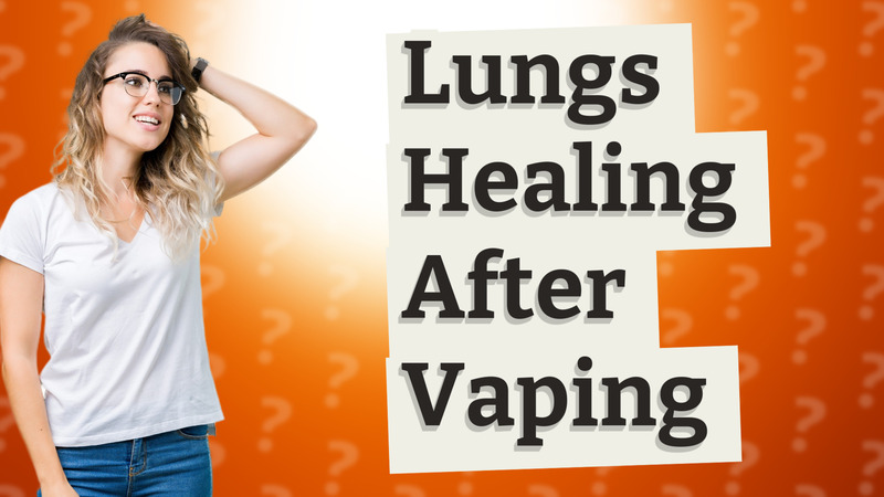 Lungs Healing After Vaping