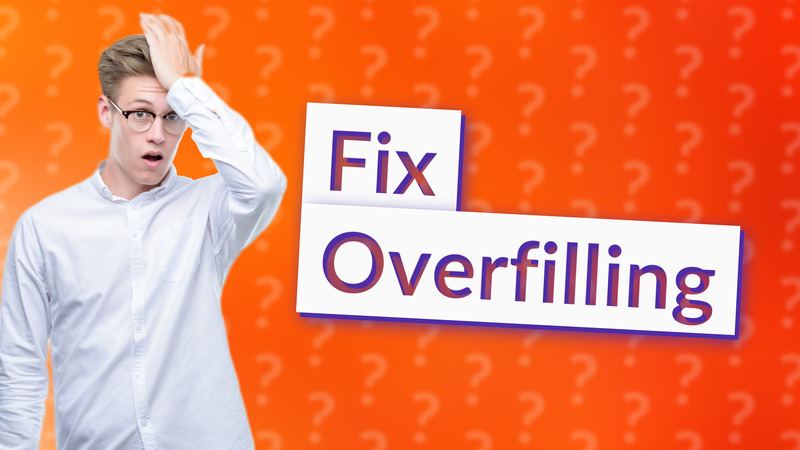 Fix Overfilling