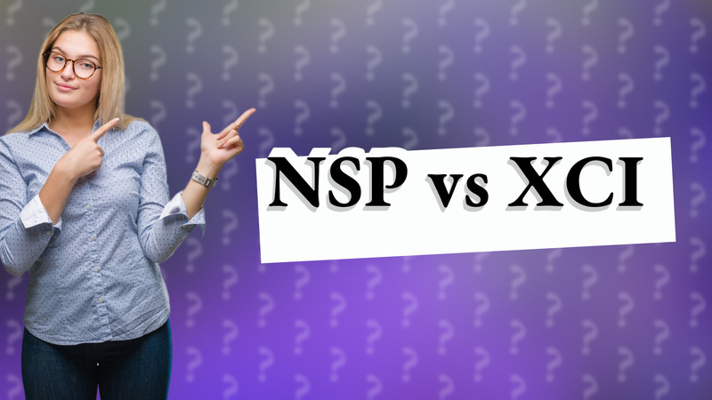 NSP vs XCI