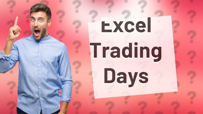 Excel Trading Days
