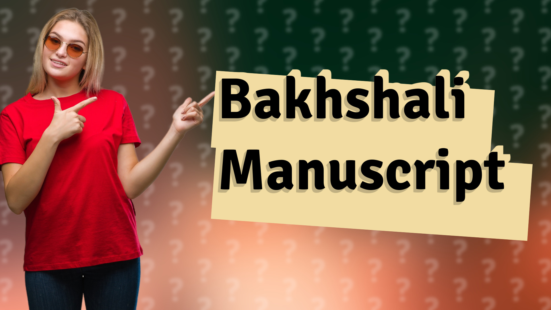 Bakhshali Manuscript