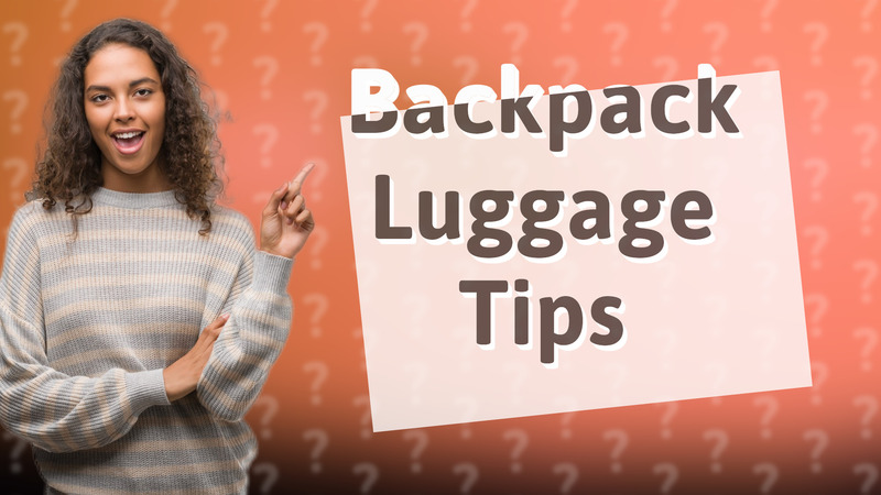 Backpack Luggage Tips